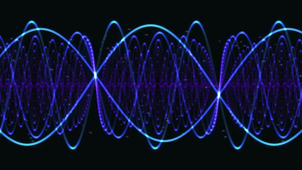 Abstract Microwave DNA Chain