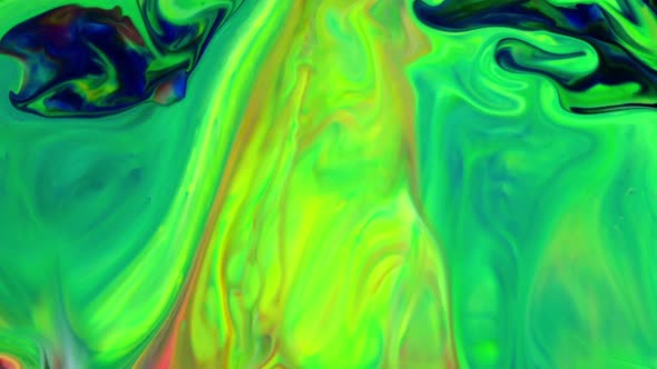 Abstract Colorful Sacral Liquid Waves Texture 834