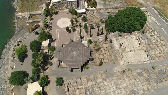 Aerial view of Capernaum