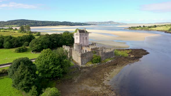 Doe Castle By Creeslough in County Donegal Republic of Ireland