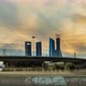 Downtown Madrid Day to Night Sunset Timelapse - Chamartin 4K - VideoHive Item for Sale