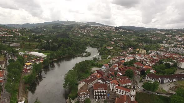 River and City of Amarante, Portugal