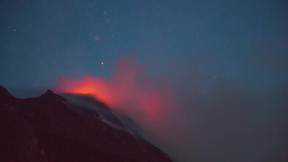 Volcano sicily stromboli lava active italy mountain explosive smoke