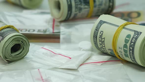 Dirty Money From Cocaine Sales