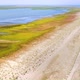 Aerial View of Sacalin Peninsula in Danube Delta - VideoHive Item for Sale