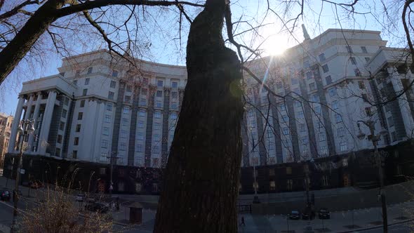 The Symbol of Politics in Ukraine  Government Building