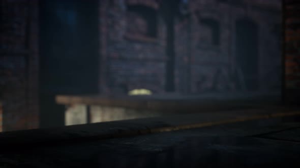 Ruins of a Very Heavily Polluted Industrial Factory alt