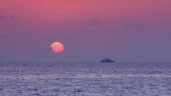 Speedboat Shipping at the Sea