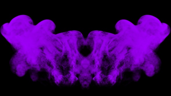 Cinematic Purple Smoke