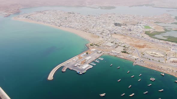 Sur Port 4k Drone Oman