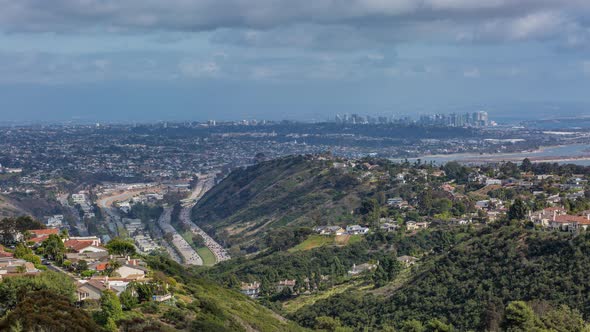 Downtown San Diego Skyline Day