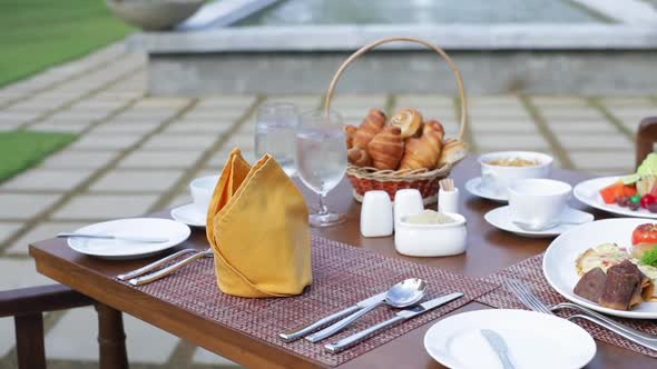 Breakfast Table Setting