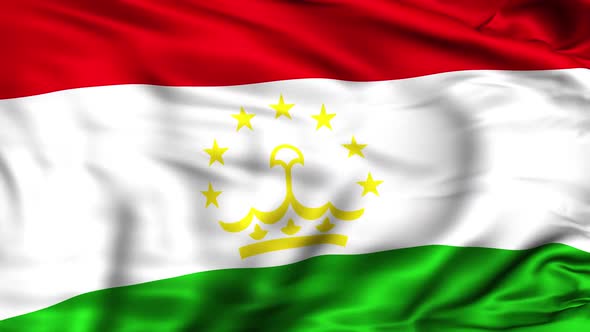 Tajikistan Flag