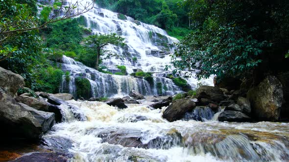 Maeya Waterfall in Chiang Mai Thailand