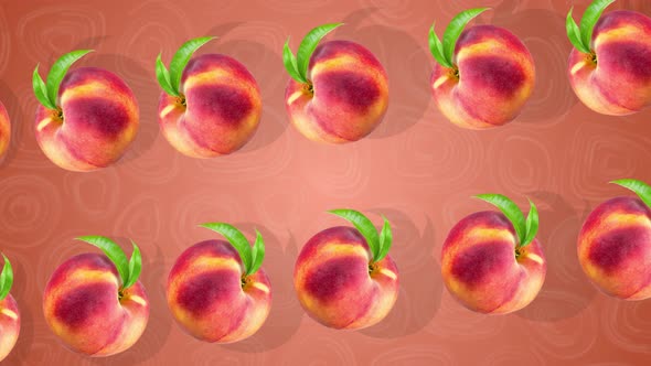 2D Peach Background 4K
