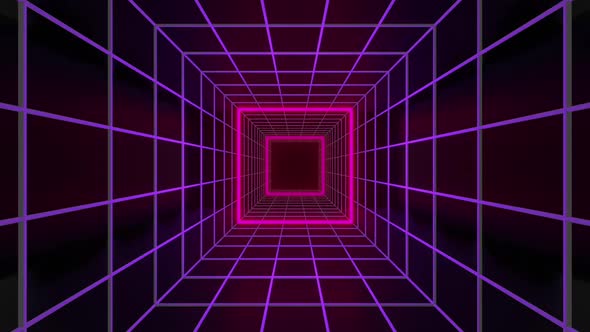 Cube Grid Neon 01 Hd alt