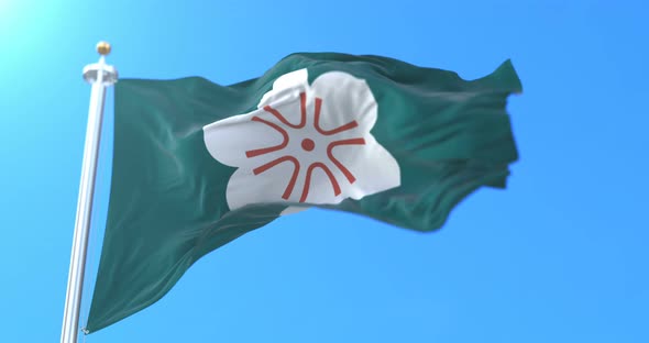 Saga Prefecture Flag, Japan