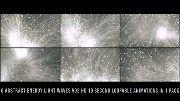 Abstract Energy Light Waves V02