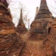 Old Burmese Pagodas Near Inle Lake.  POV Slow Motion Steadycam Footage.  - VideoHive Item for Sale