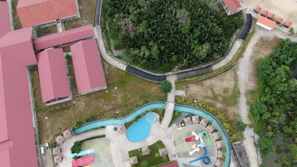 Prawn Fish Farm Aerial