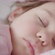 Closeup of Sleeping Child's Face - VideoHive Item for Sale