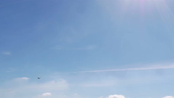 Aviation Festival Plane And Hot Air Balloons