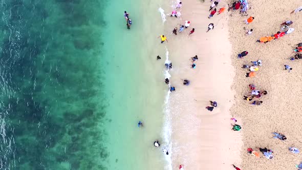 Aerial Sea Coast Tourist 