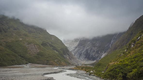 Franz Josef Glacier timelapse