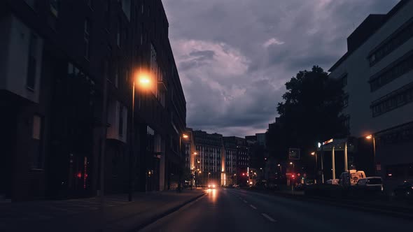 City of Frankfurt at Night