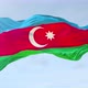 Azerbaijan Republic Flag Waving loop 4K - VideoHive Item for Sale