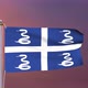Martinique Flag 4k - VideoHive Item for Sale