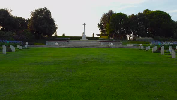 The Sangro River War Cemetery, Torino di Sangro, Chieti, Italy