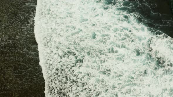 Waves Crashing on a Coral Reef