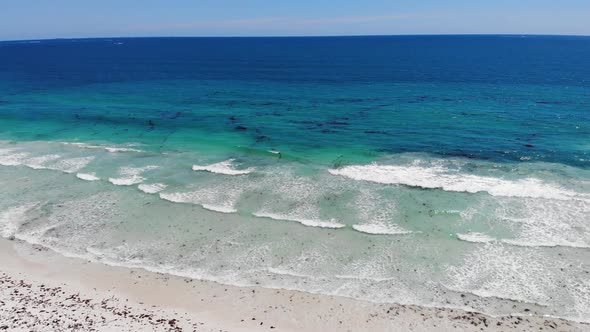 Aerial View of the Ocean in Australia