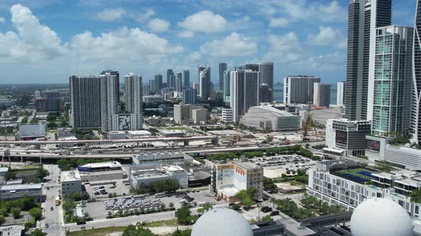 Downtown Miami Cityscape