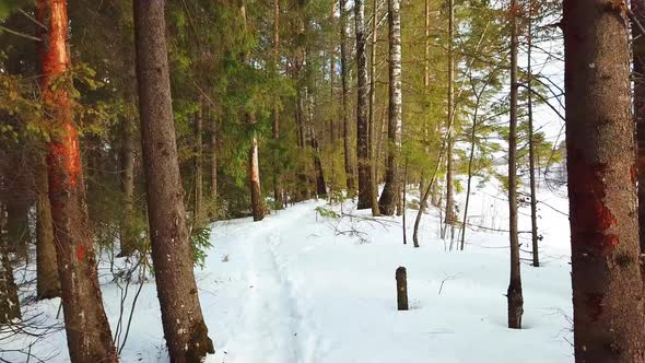 Winter, February, Quarry And River 30