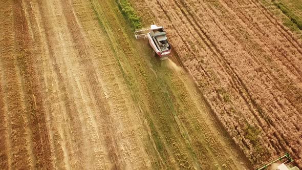 Tractors and Combines Work