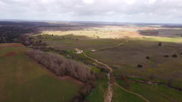 Flat Land In Portugal 4K 02