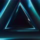 Sci Fi Tunnel Triangle Blue - VideoHive Item for Sale