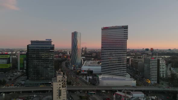 Aerial view of the Pipera