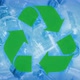 Recycle Symbol With Pile Of Plastic Bottles At Plant - VideoHive Item for Sale