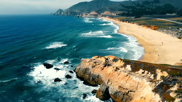 Montara State Beach in California