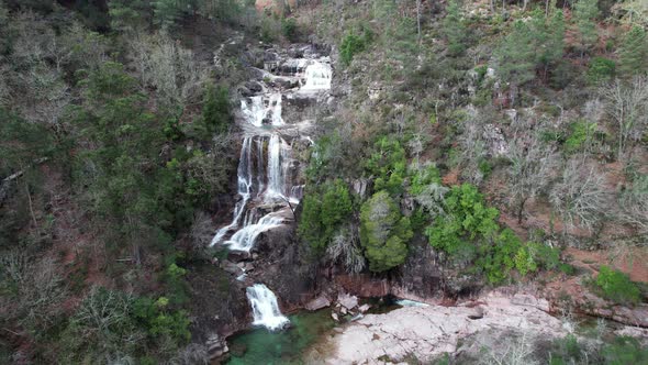 Waterfall in Rain Forest