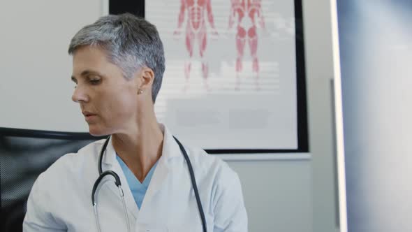 Medical professional at work alt