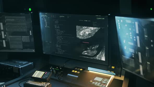 Typing Future Computer Coding Scripts To Control Digital Territory Map Software alt