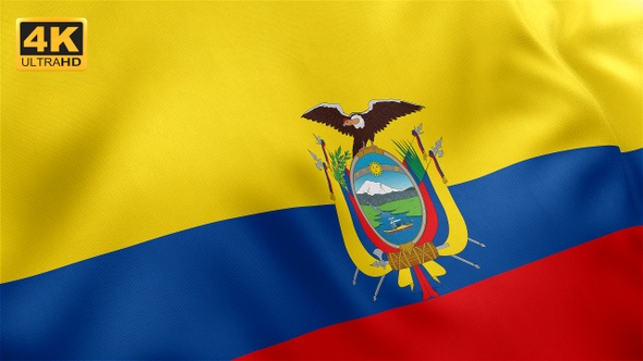 Ecuador Flag - 4K