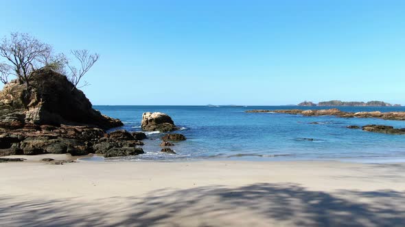 Virgin Unspoiled Caribbean Tropical White Sandy Beach