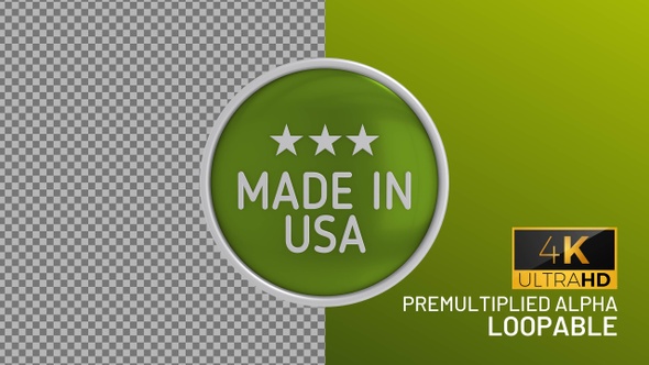 Made In Usa Badge