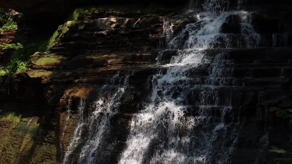 Brandywine falls are a dramatic and unexpected natural oasis in the middle of Cleveland Ohio 2021.