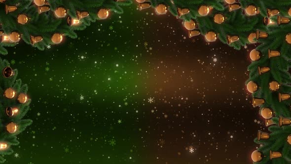 Christmas Theme Background 4k